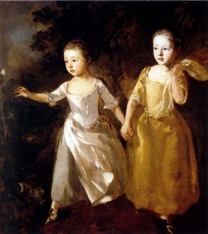 Ritratto delle figlie dellartista   Thomas Gainsborough