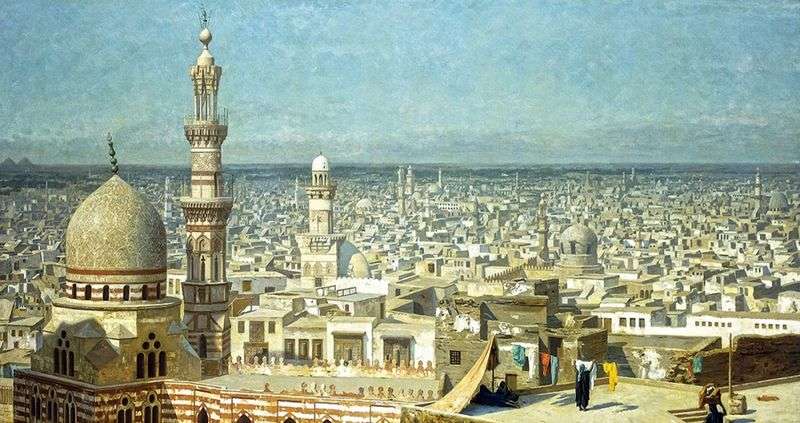 Vista del Cairo   Jean Leon Gerome