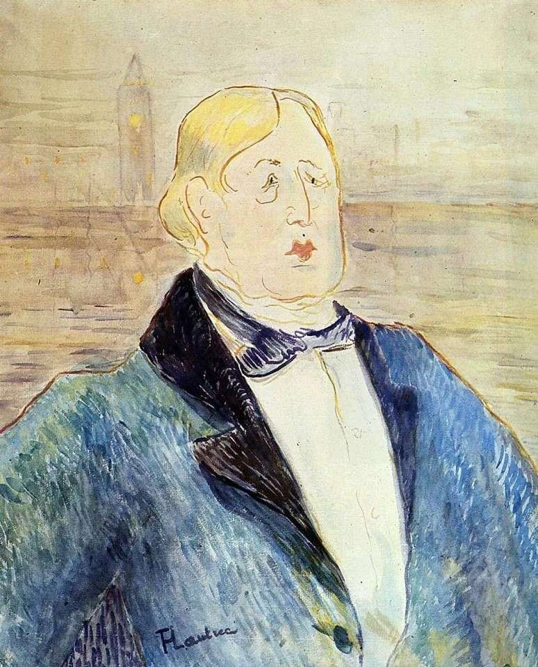 Ritratto di Oscar Wilde   Henri de Toulouse Lautrec