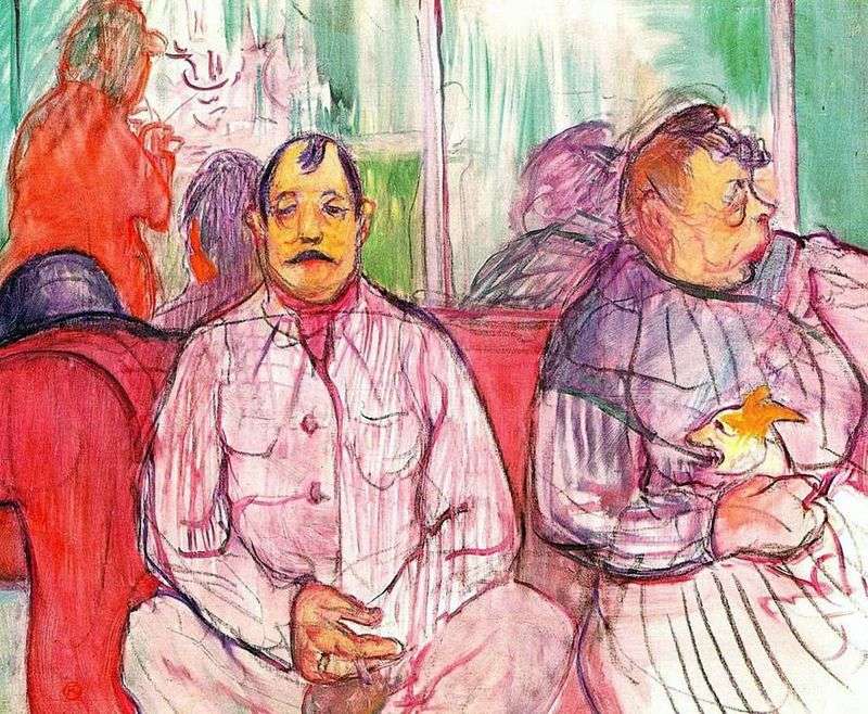 Guardiano del bordello   Henri de Toulouse Lautrec