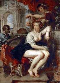 Bathsheba alla fontana   Peter Rubens