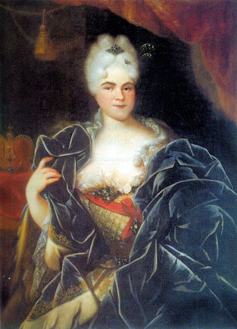 Ritratto dellImperatrice Caterina I   Ivan Nikitin
