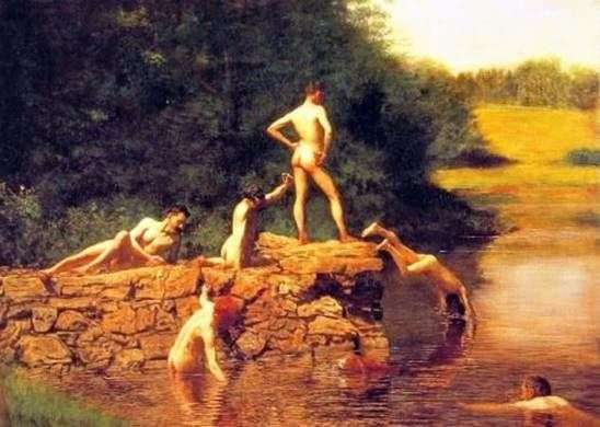 Nuoto (stagno)   Thomas Eakins