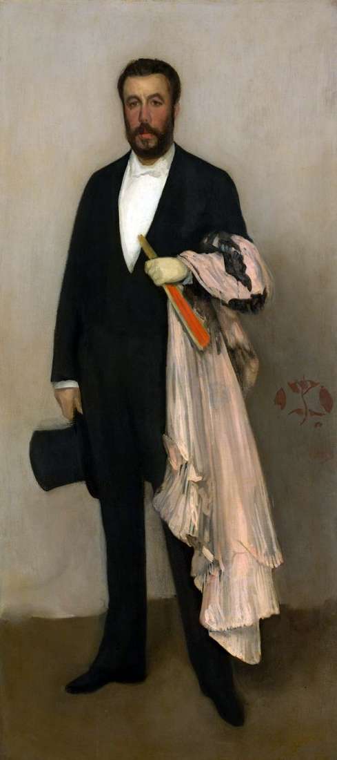 Ritratto di Theodore Dure   James Whistler