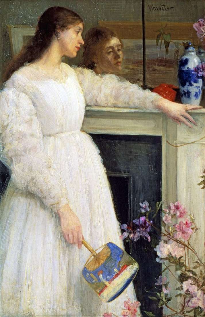 Symphony in White No. 2: a Girl in White   James Whistler