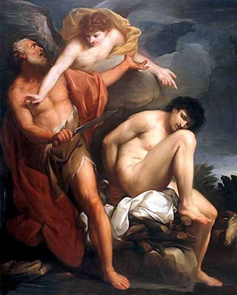 Abraham Sacrificing Isaac   Grigorio Lazzarini