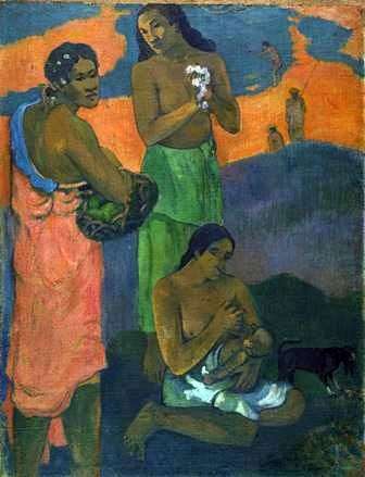 Donne al mare (maternità)   Paul Gauguin