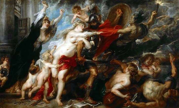 Conseguenze della guerra   Peter Rubens