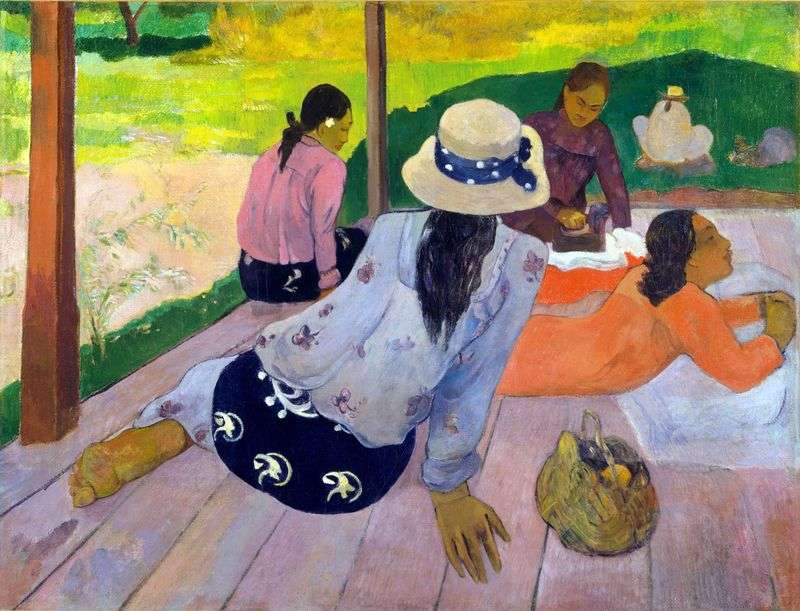 Dining Rest (Siesta)   Paul Gauguin
