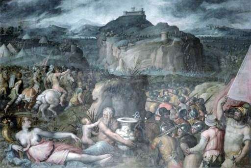 Assedio di San Leo   Giorgio Vasari