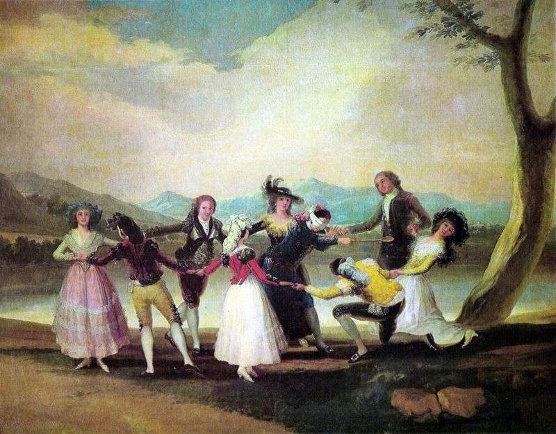 Appassionato di uomini nascosti   Francisco de Goya