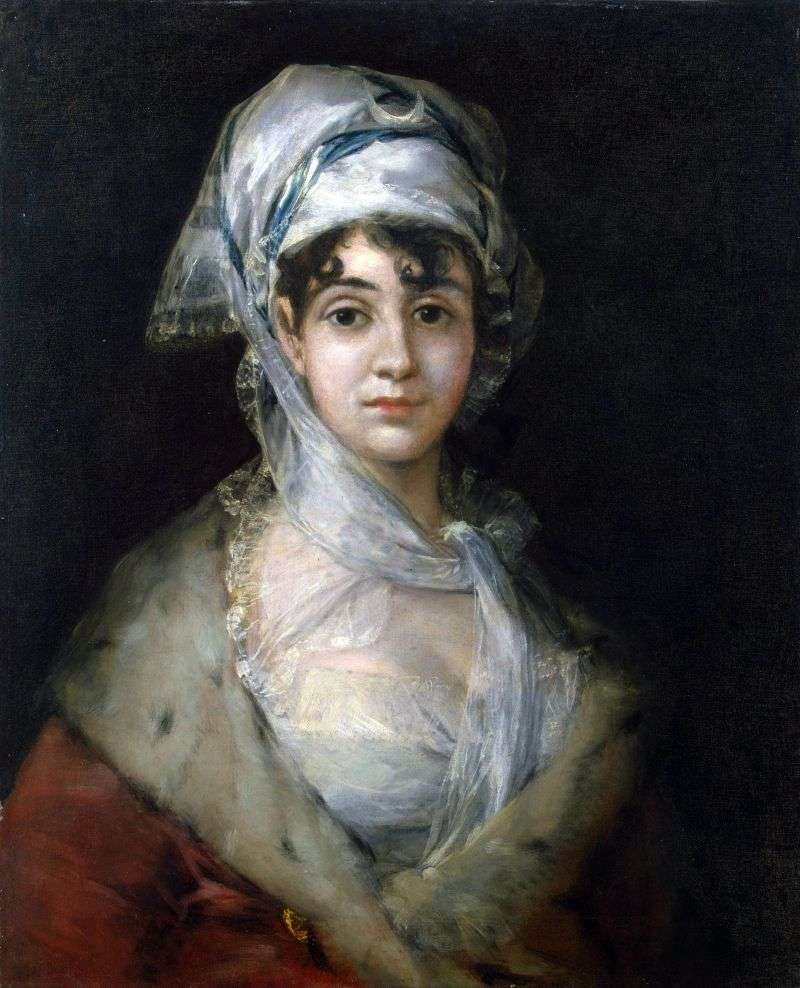 Ritratto dellattrice Antonia Zarate   Francisco de Goya