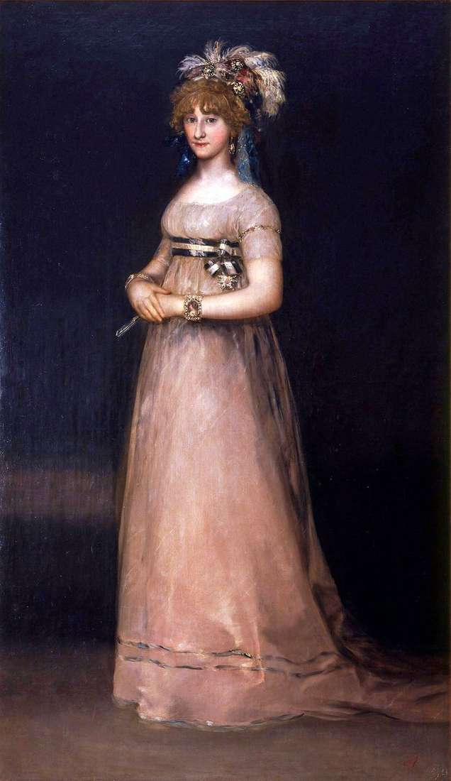 Ritratto della contessa de Chinchon   Francisco de Goya