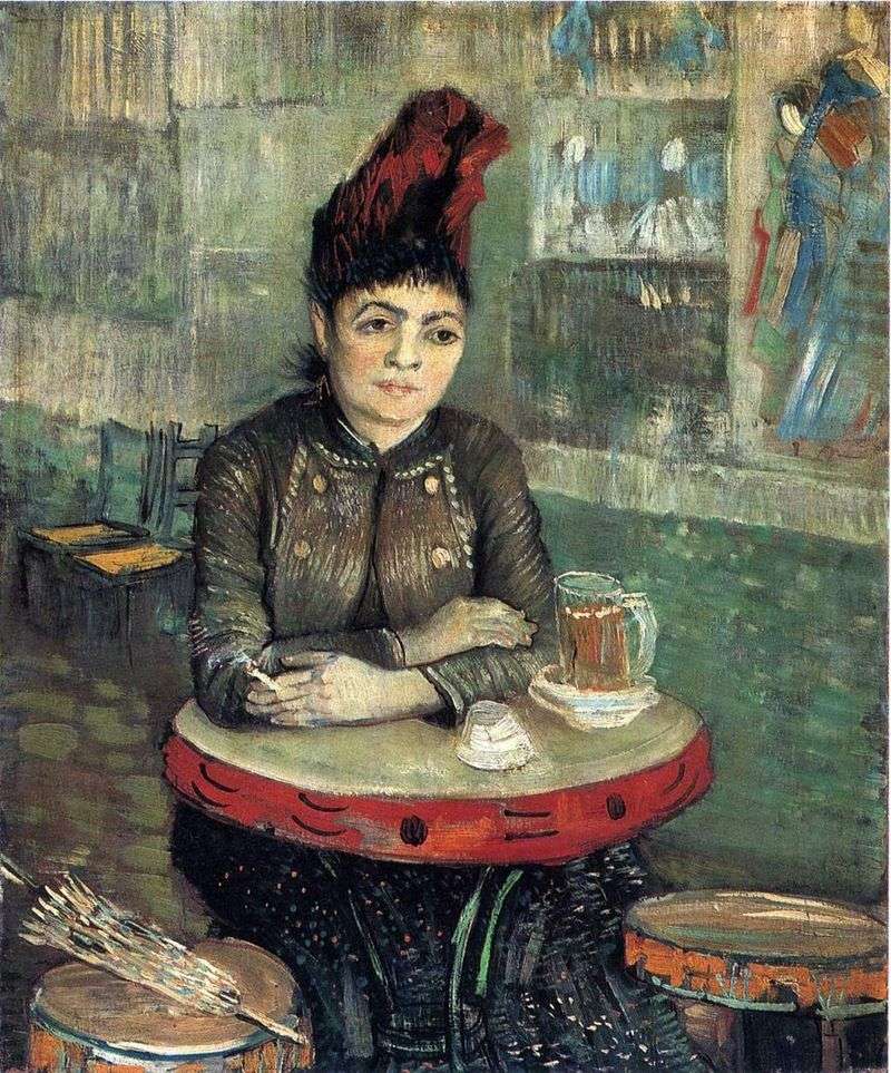 Agostina Segatori al Tambourine Cafe   Vincent Van Gogh