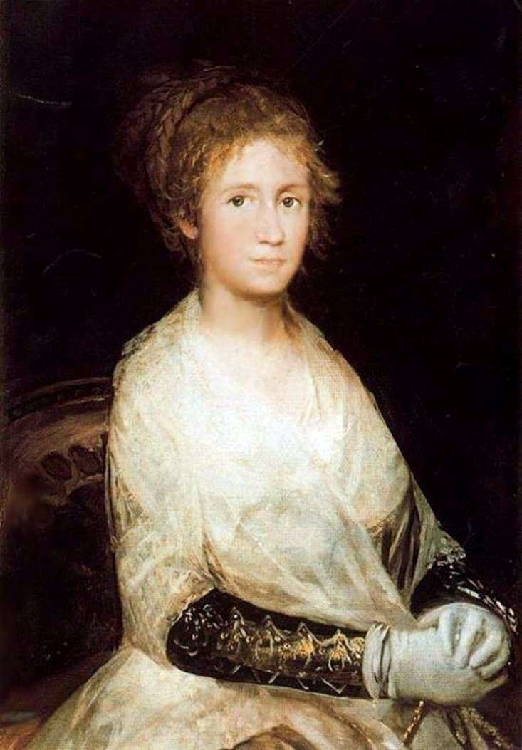 Ritratto di una moglie   Francisco de Goya