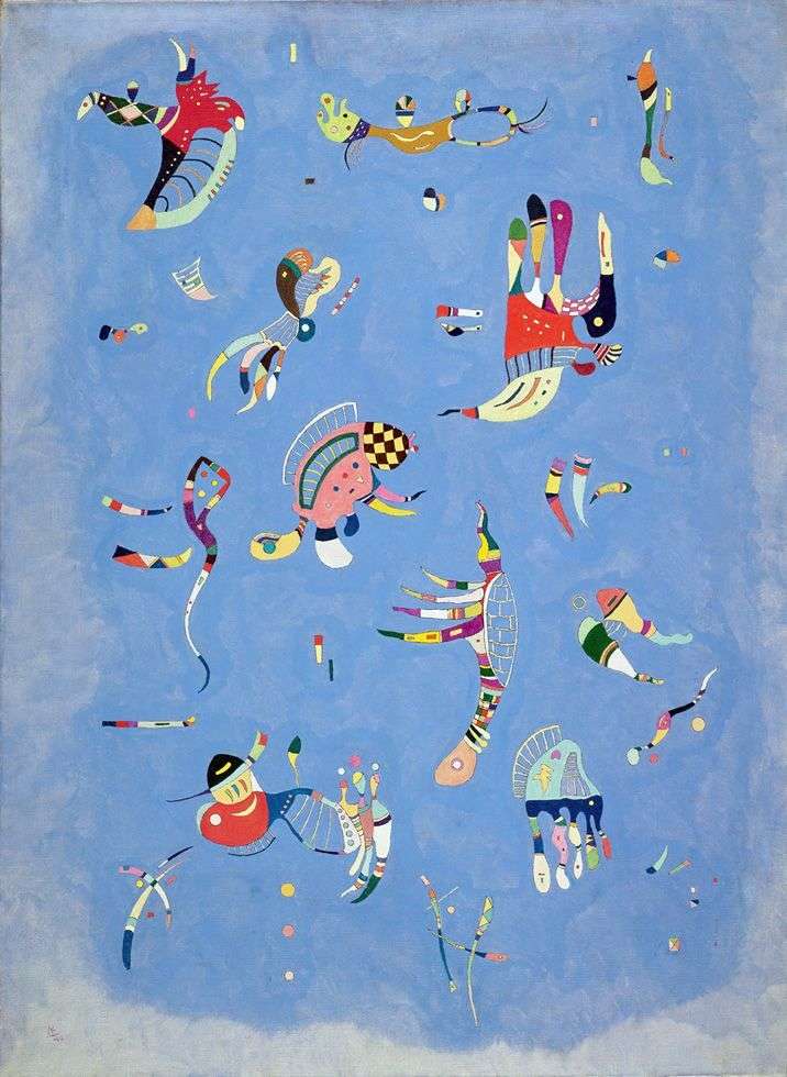 Cielo blu   Wassily Kandinsky