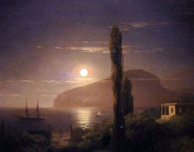 Notte al chiaro di luna in Crimea   Ivan Aivazovsky