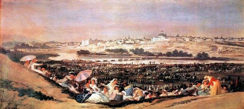 Festa di Santa Isidra (Romeria)   Francisco de Goya