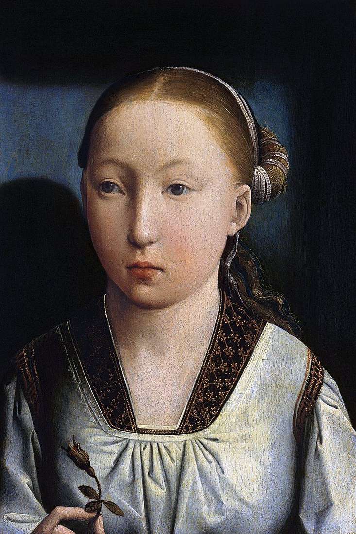 Ritratto di una ragazza   Juan de Flandes