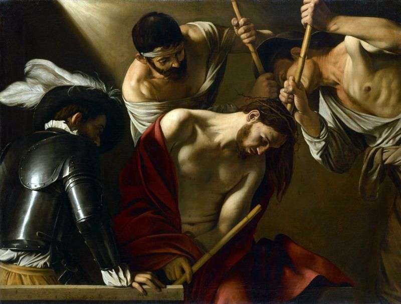 Incoronazione con una corona di spine   Michelangelo Merisi da Caravaggio
