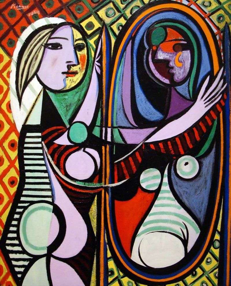 La ragazza davanti allo specchio   Pablo Picasso