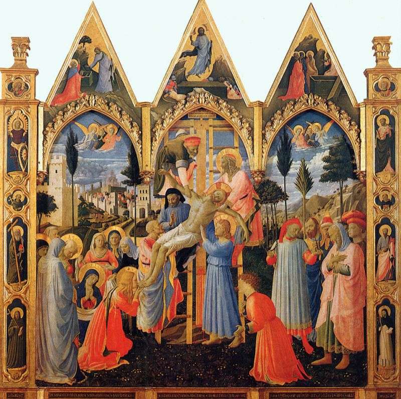 Discesa dalla croce   Angelico Fra