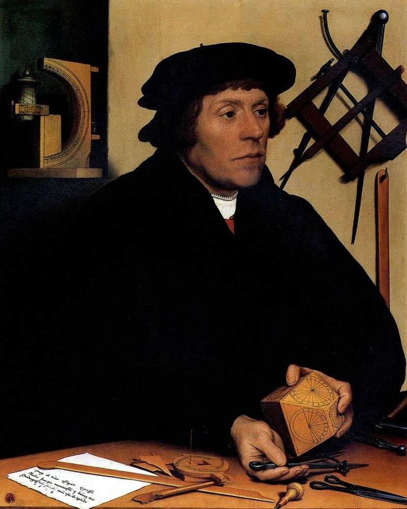 Ritratto dellastronomo Nikolus Kratzer   Hans Holbein