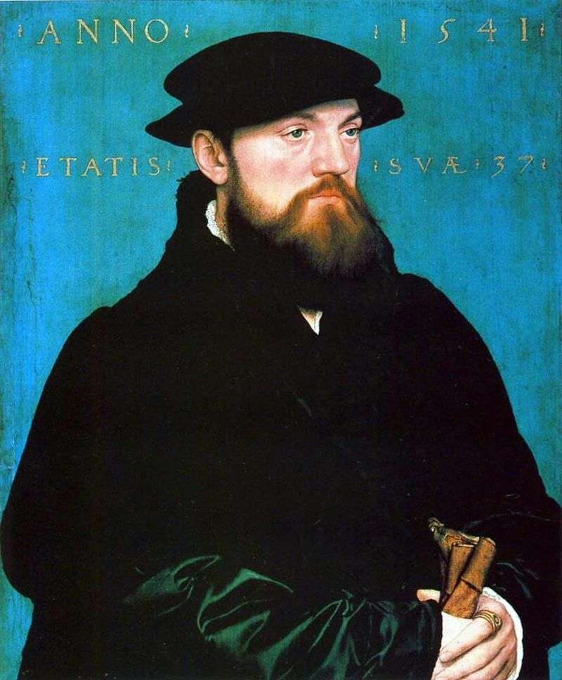 Ritratto di Bos van Stenwijk   Hans Holbein