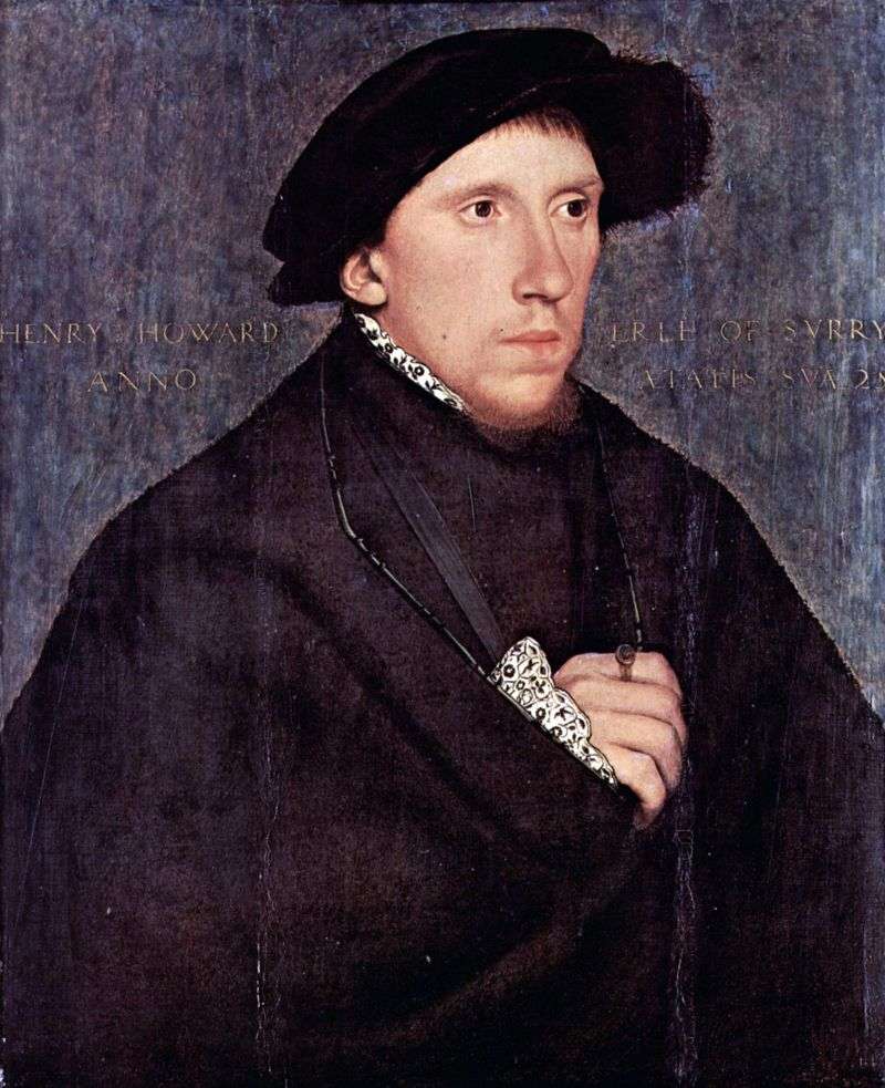 Ritratto di Henry Howard   Hans Holbein