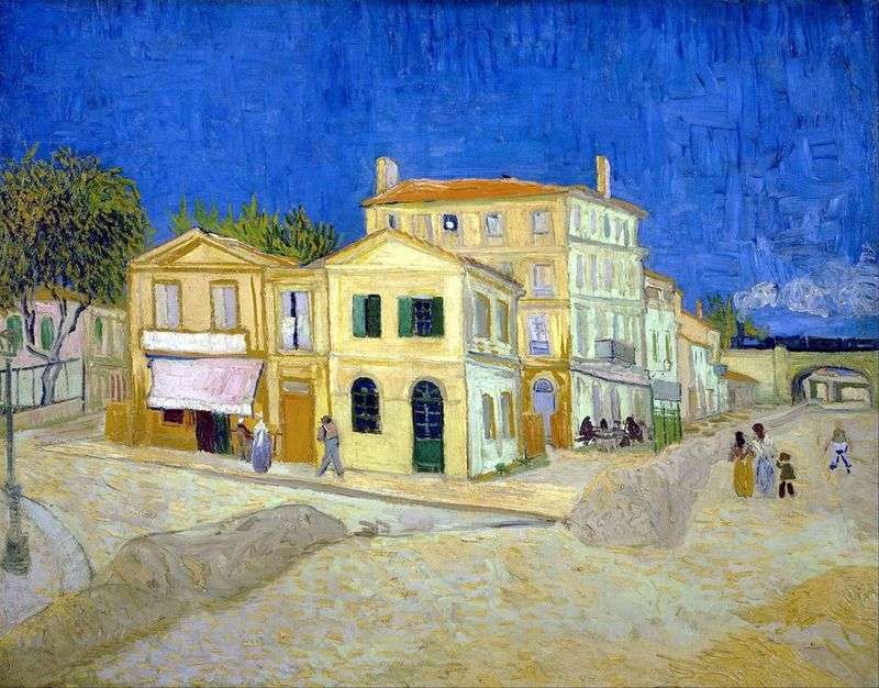 Vincents House in Arles (Casa gialla)   Vincent Van Gogh