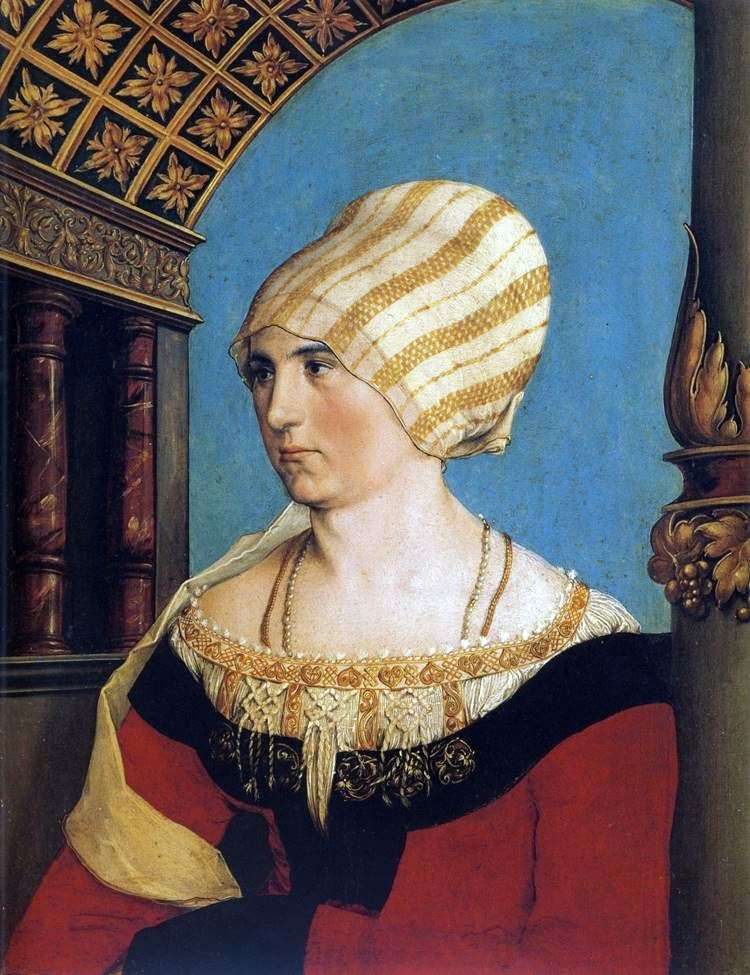 Ritratto di Dorothea Kannengisser   Hans Holbein