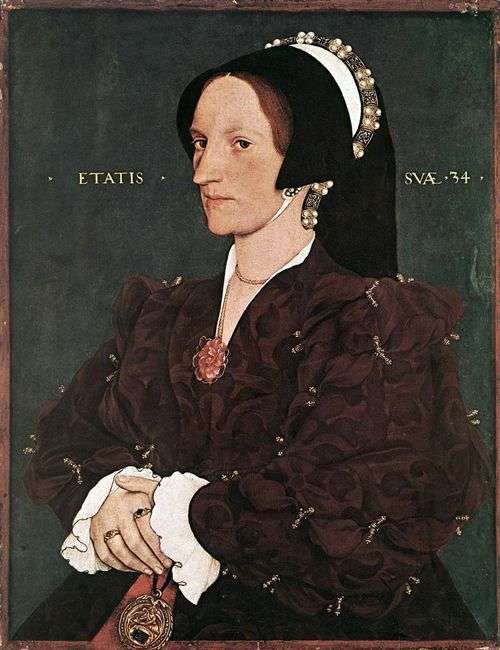 Ritratto di Margarita White Lady Lee   Hans Holbein