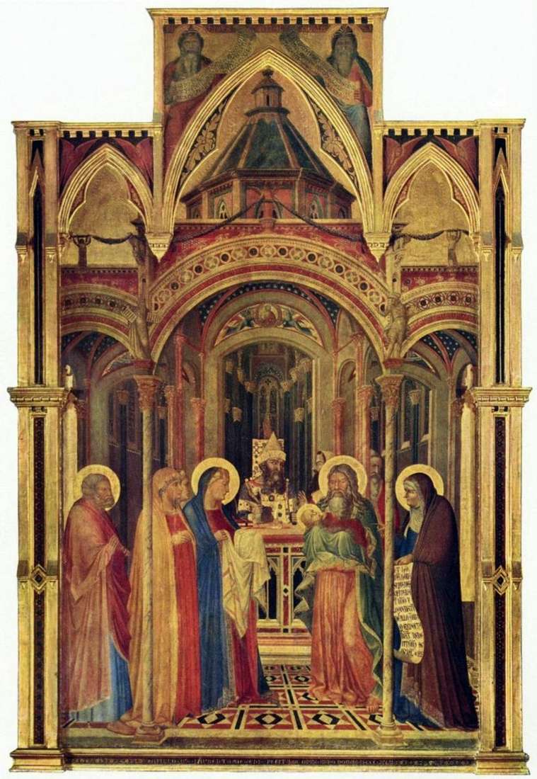 Portare nel tempio   Ambrogio Lorenzetti