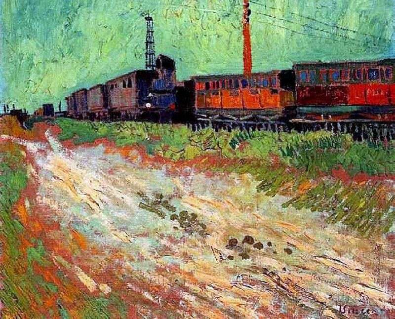Vagoni ferroviari   Vincent Van Gogh