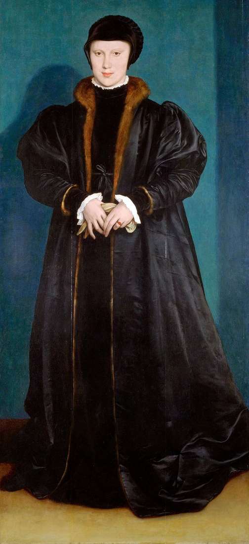 Ritratto di Christina Danish   Hans Holbein