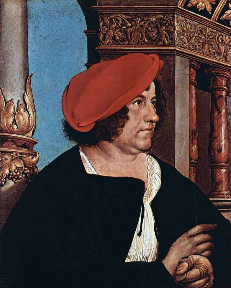 Ritratto di Jacob Mayer   Hans Holbein