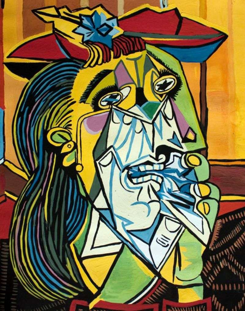 Donna piangente   Pablo Picasso