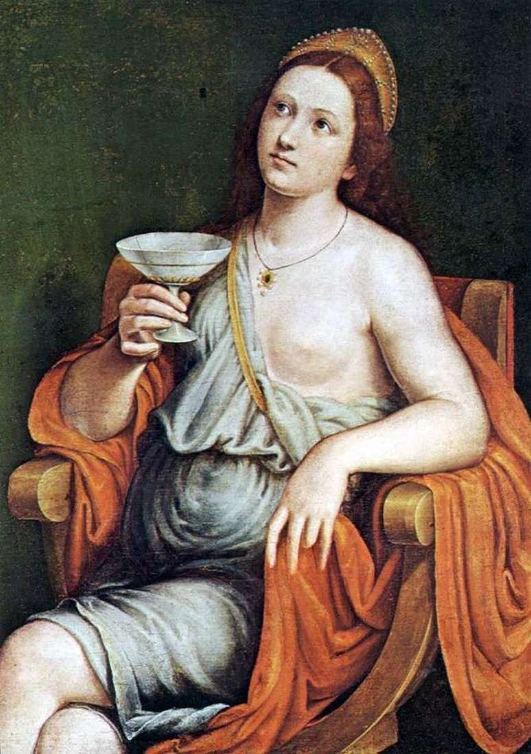 Sofonisba beve veleno   Giovanni Francesco Caroto