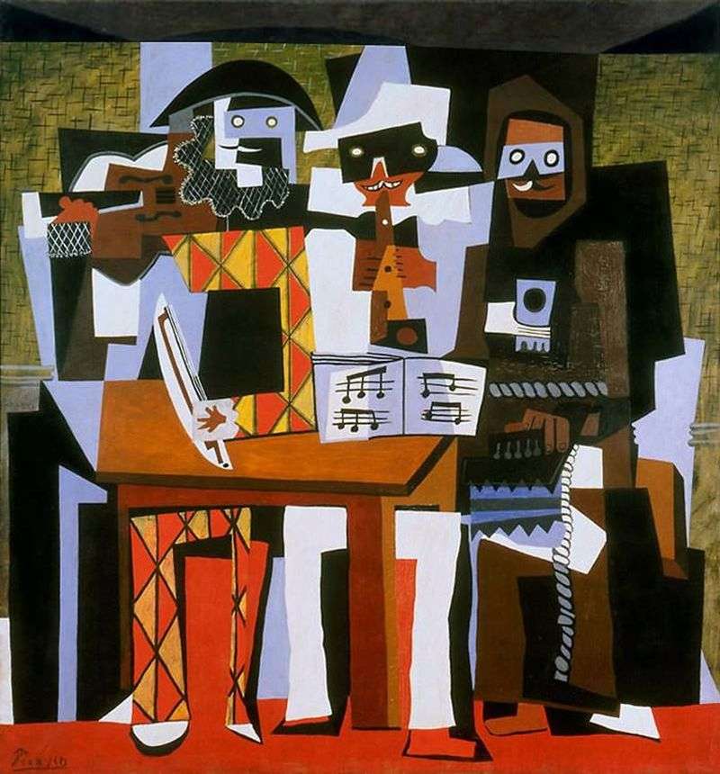 Tre musicisti   Pablo Picasso