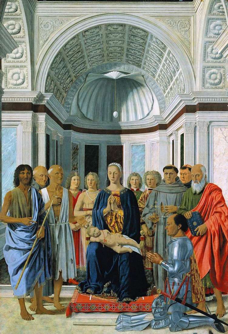 Altare del Montefeltro   Piero della Francesca