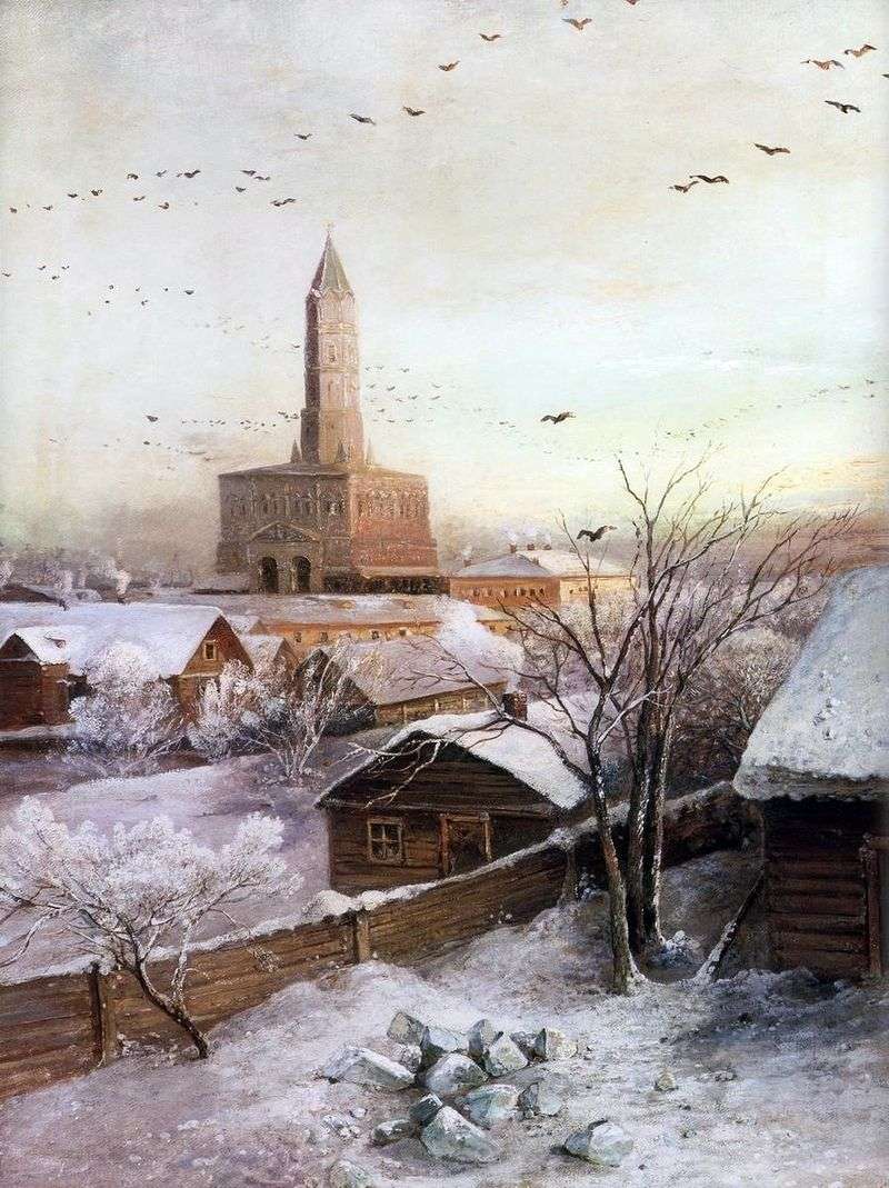 Torre di Sukharev a Mosca   Alexei Savrasov