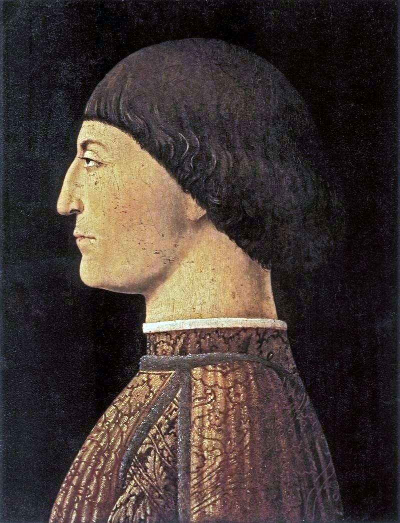 Ritratto di Sigismondo Malates   Piero della Francesca