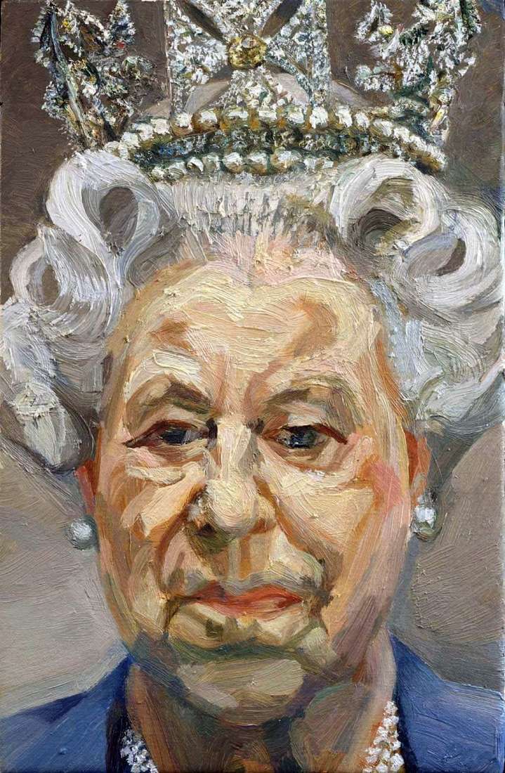 Regina Elisabetta II   Lucien Freud
