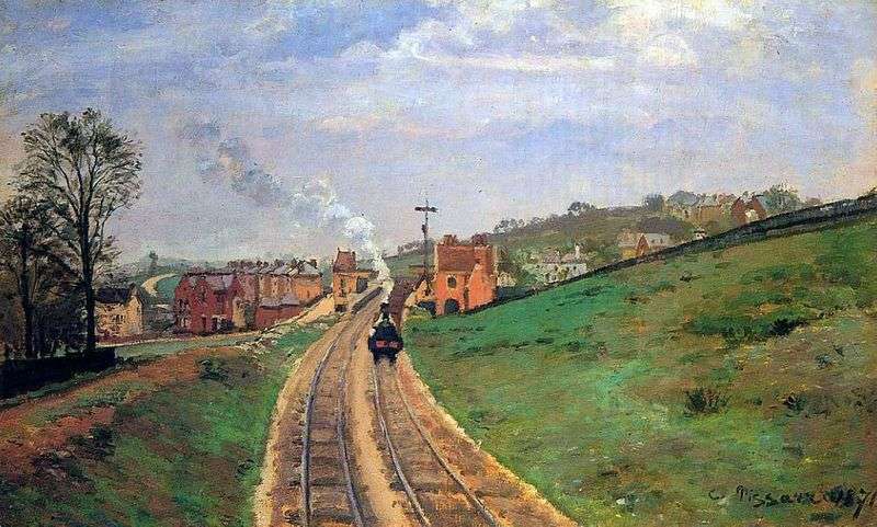 Stazione Lane Lordship di Dulwich   Camille Pissarro