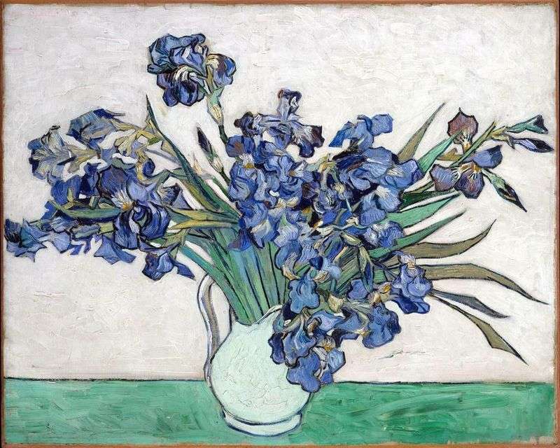 Still Life: Vaso con Iris   Vincent Van Gogh