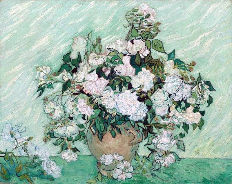 Still Life: Vaso con rose   Vincent Van Gogh