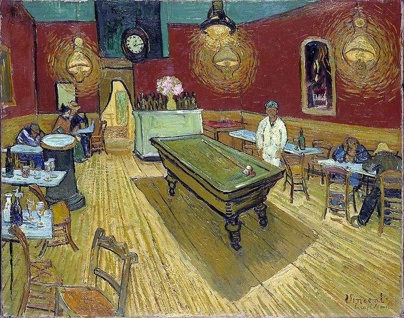 Night Cafe in Lamartine Square ad Arles   Vincent Van Gogh
