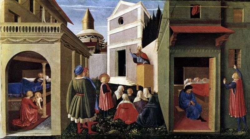 Scene della vita di San Nicola   Fra Beato Angelico