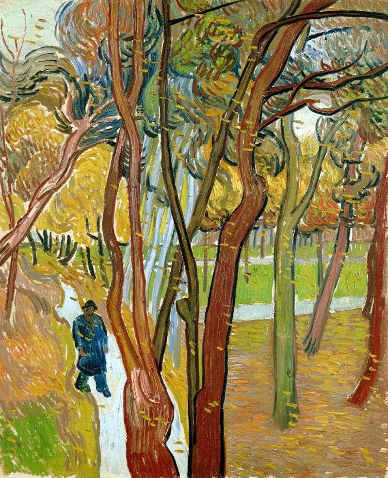 Autumn Leaf Fall, Walk   Vincent Van Gogh