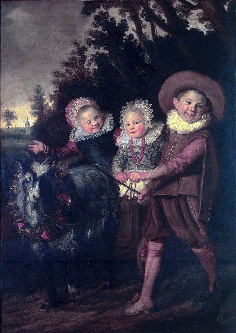 Un gruppo di bambini   Frans Hals
